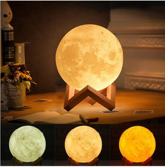 3D Moon Lamp - ValasMall-India