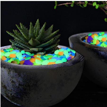 Glow in the Dark Lighting Pebbles (100 pcs set)