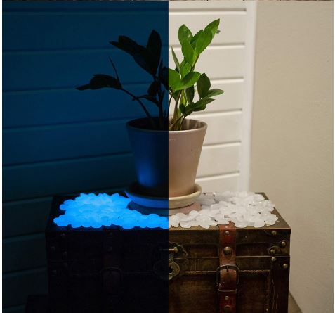 Glow in the Dark Lighting Pebbles (100 pcs set)