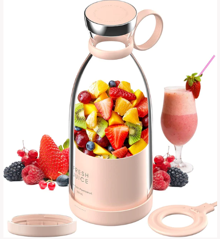 Portable Electric Juicer Bottle (6 Blades)