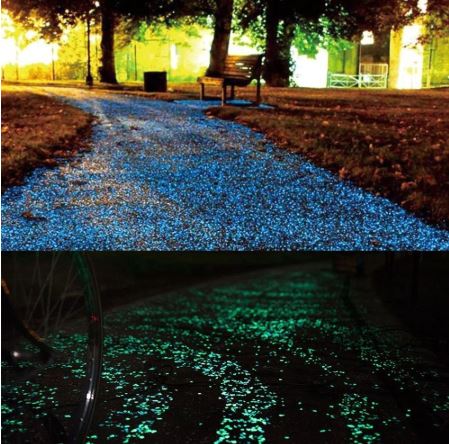 Glow in the Dark Lighting Pebbles (100 pcs set)