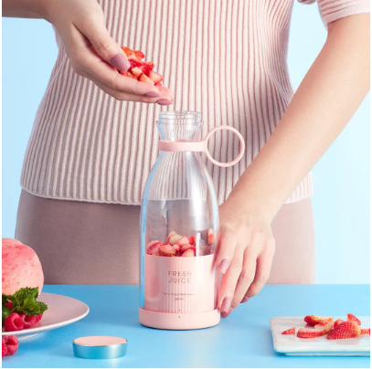 Portable Electric Juicer Bottle (6 Blades)