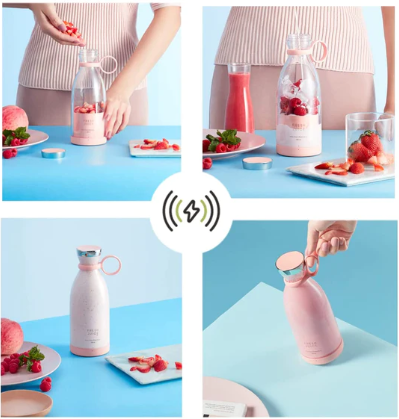 Portable Electric Juicer Bottle (6 Blades)