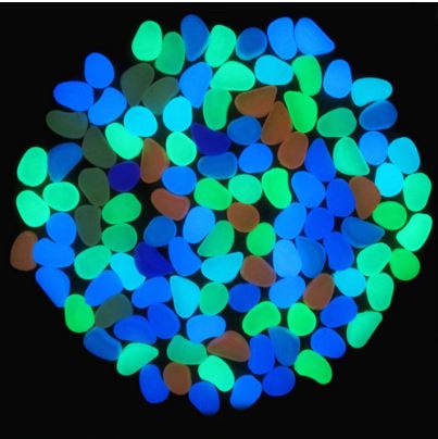 Glow in the Dark Lighting Pebbles (100 pcs set)