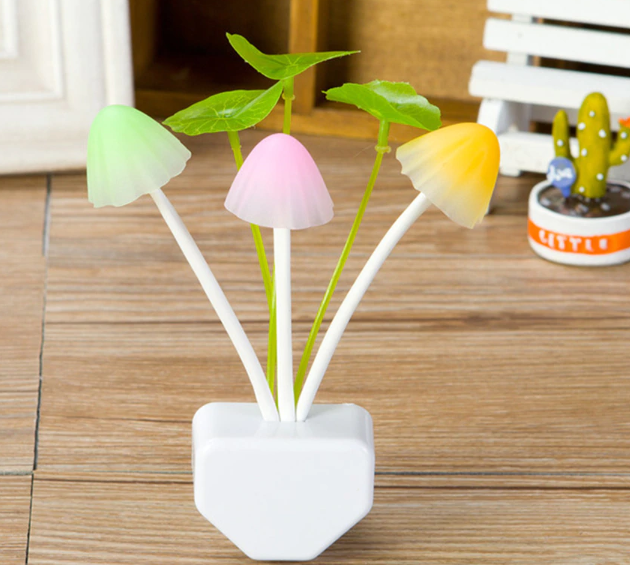 Novelty Mushroom LED Lamp - ValasMall-India