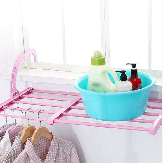 Multi-functional Balcony Hanging Rack - ValasMall-India