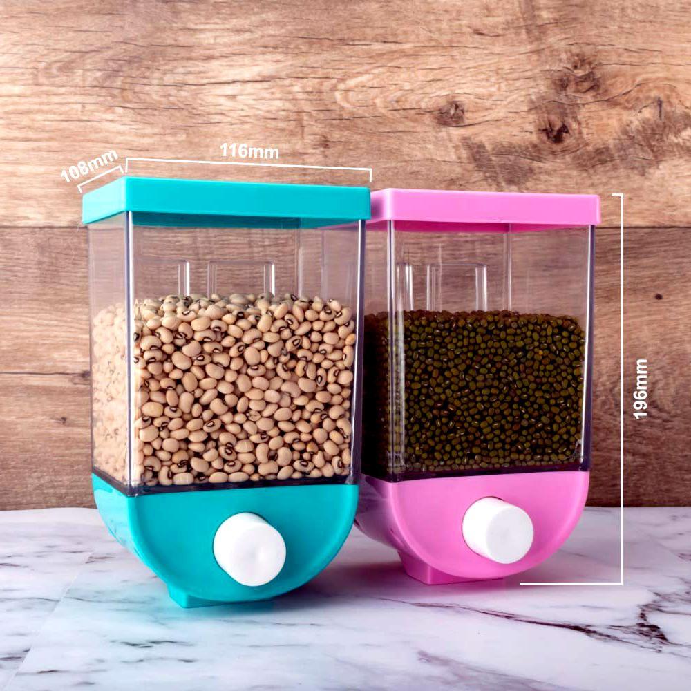 Push Button Kitchen Storage Container