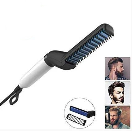 2 In 1 Hair & Beard Styler Modeling Comb - ValasMall-India