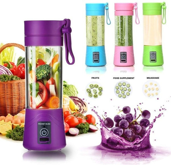 Portable Electric Juicer Pro (6 Blades)