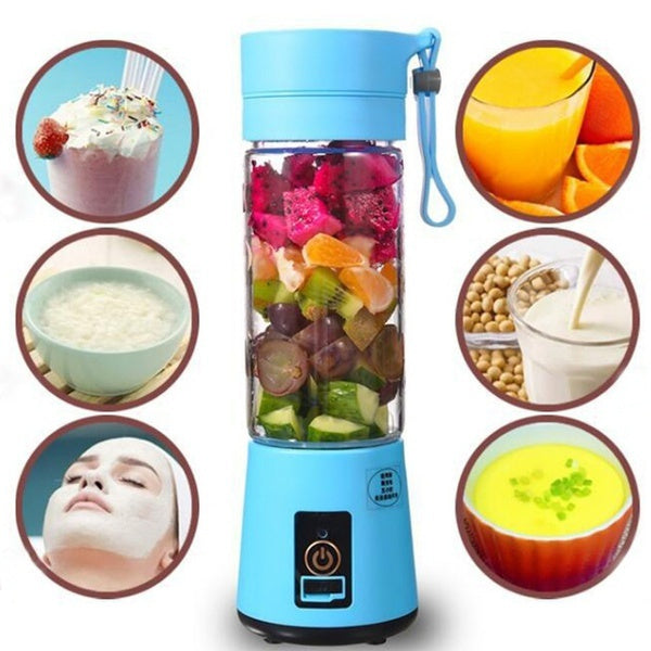 Portable Electric Juicer Pro (6 Blades)