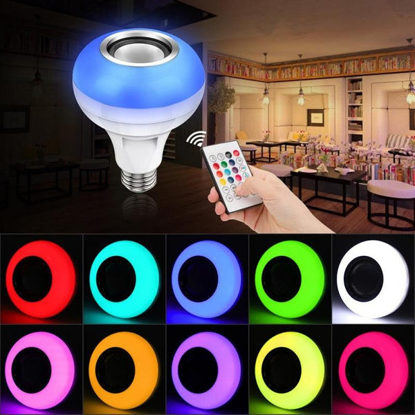 Smart LED Bulb With Built-in Bluetooth Speaker