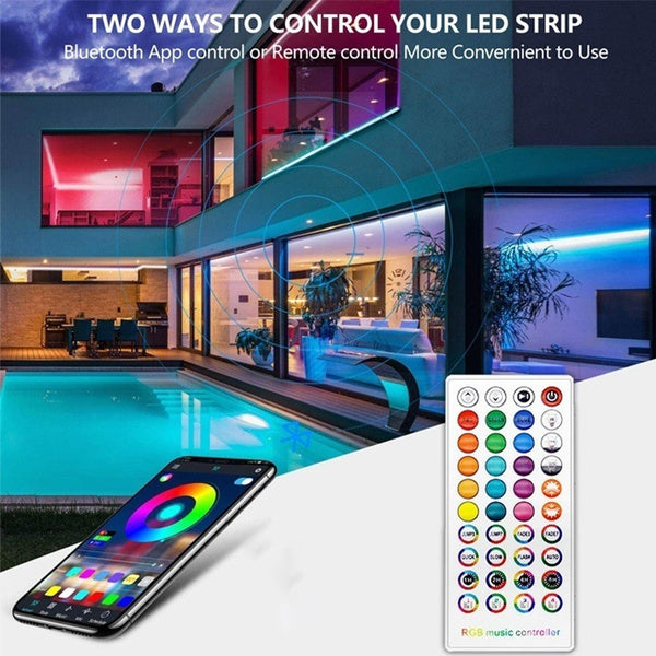 Smart Led Remote Smart LED Lights Strip with Remote Control – ValasMall-India
