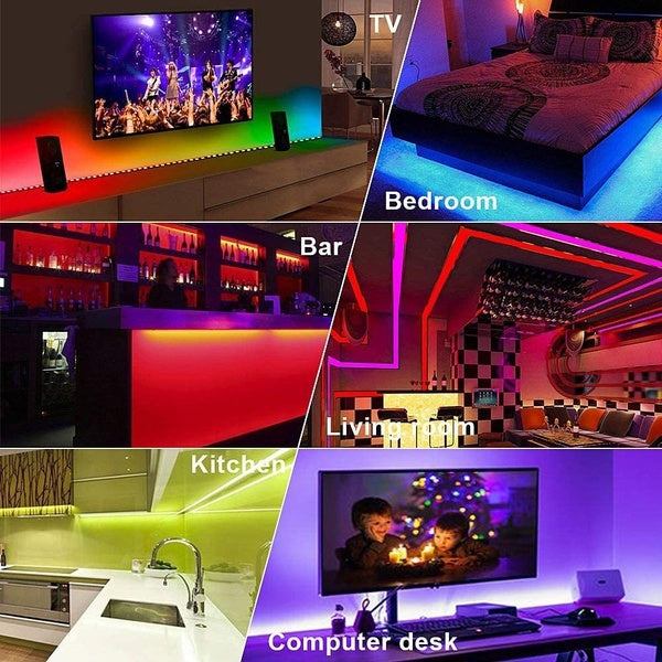Smart Led Remote Smart LED Lights Strip with Remote Control – ValasMall-India