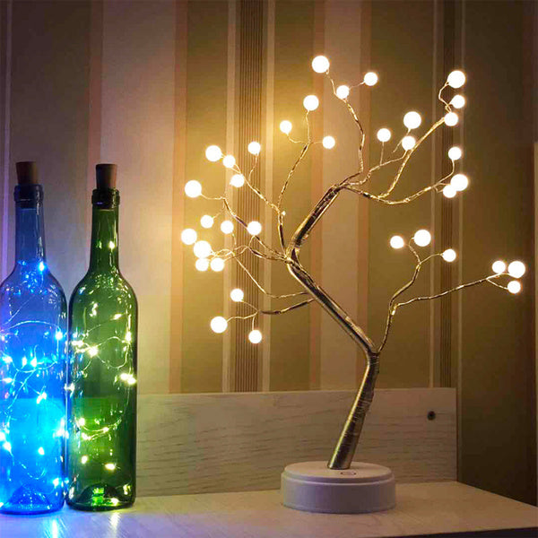 Elegant Pearls LED Tree Lights