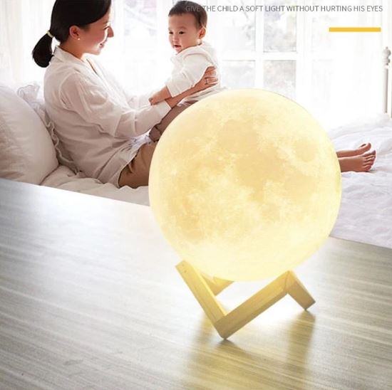 3D Moon Lamp - ValasMall-India