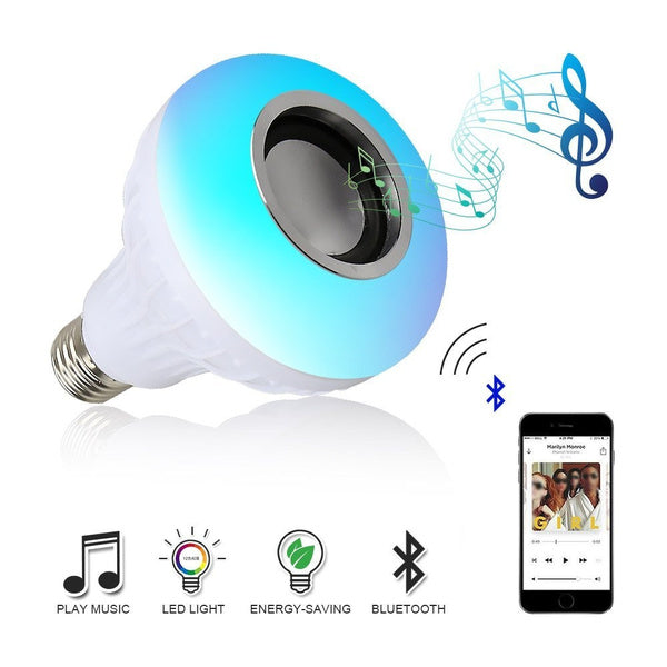 Smart LED Bulb With Built-in Bluetooth Speaker